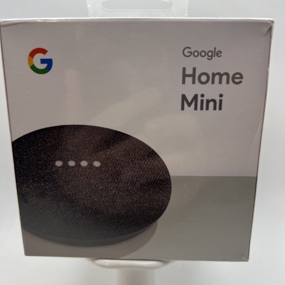 Google Home Mini Smart Assistant - Charcoal (GA00216-US)